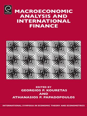 cover image of International Symposia in Economic Theory & Econometrics, Volume 23